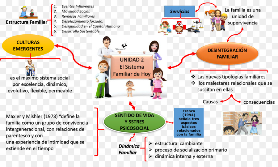 Familia Estructura Social Contexto Organizacion Mapa Familia Texto ...