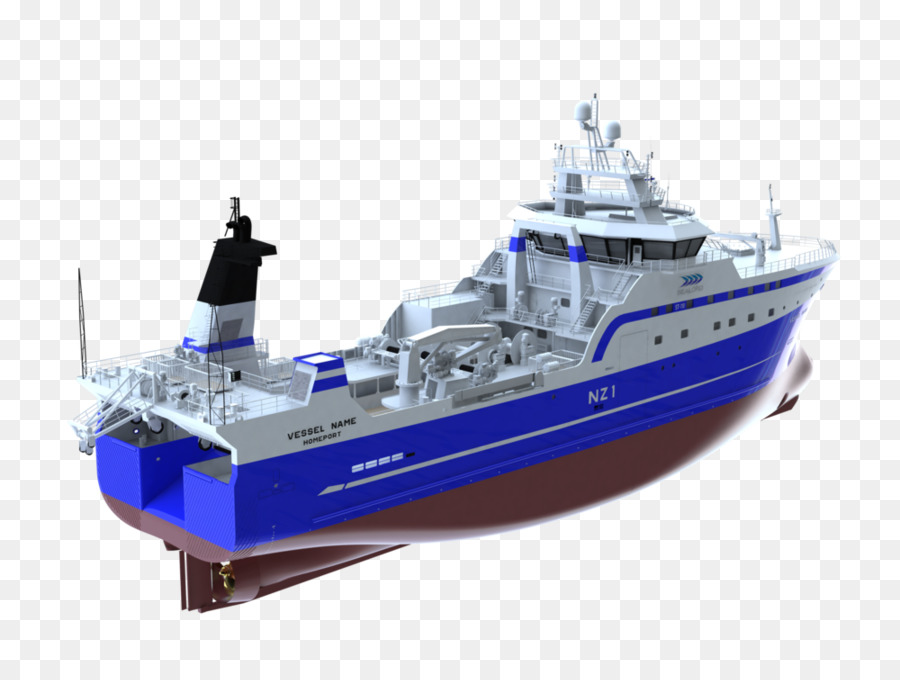 Navio Azul，Barco PNG