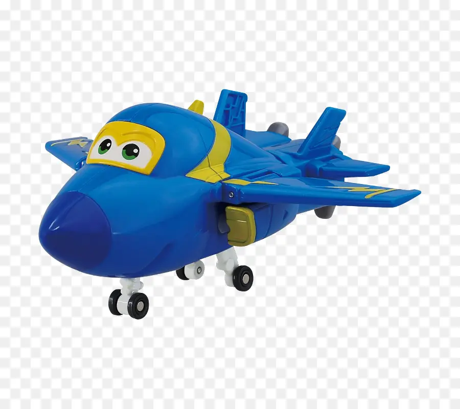 Avião Azul，Desenho Animado PNG