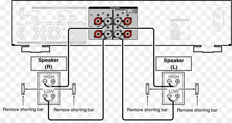 Diagrama De Fiação Do Alto Falante，Áudio PNG
