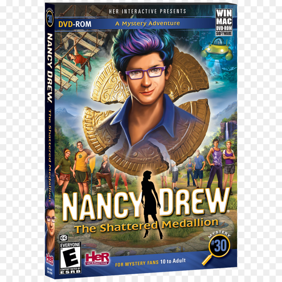 Nancy Drew，Nancy Drew O Medalhão Quebrado PNG