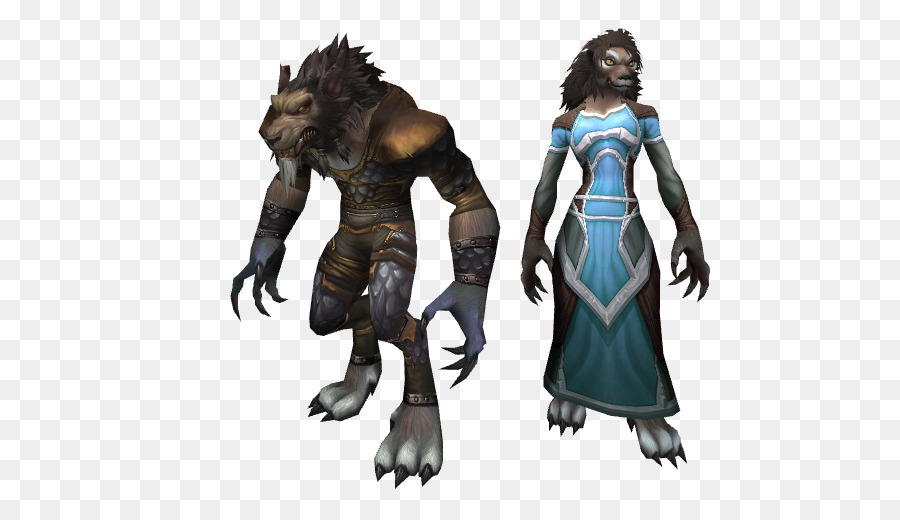 World Of Warcraft，Worgens PNG