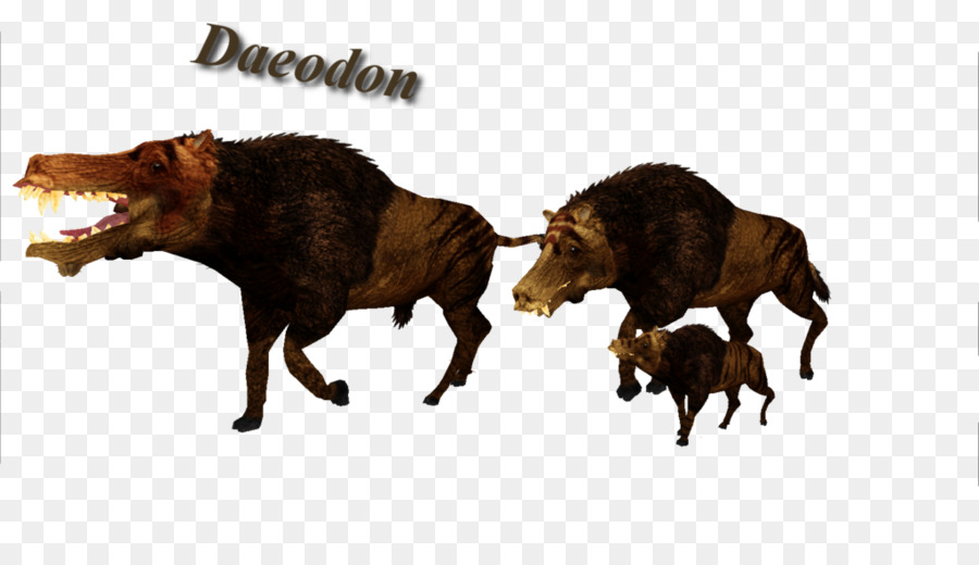 Daeodon，Andrewsarchus PNG