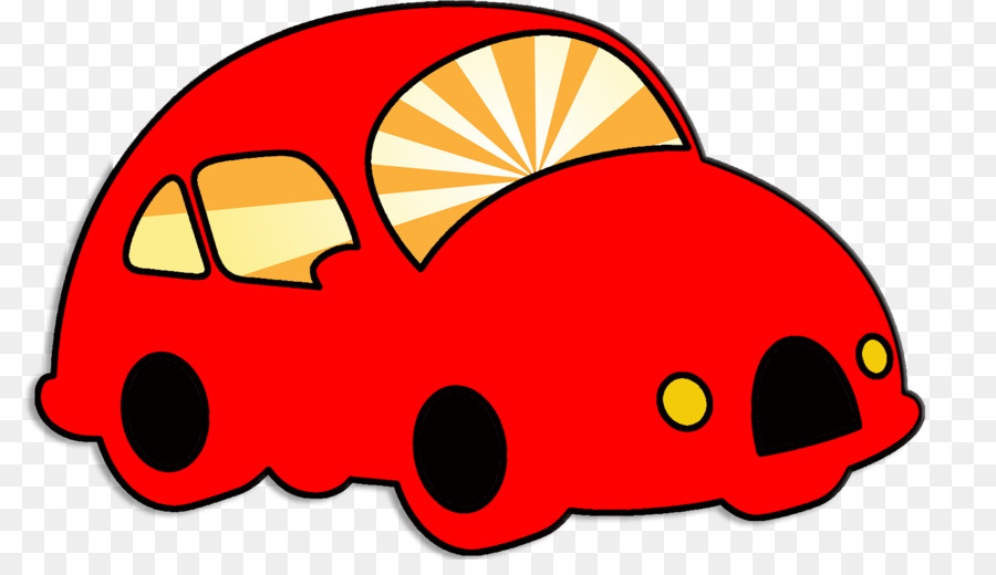 Carro Vermelho Dos Desenhos Animados，Veículo PNG