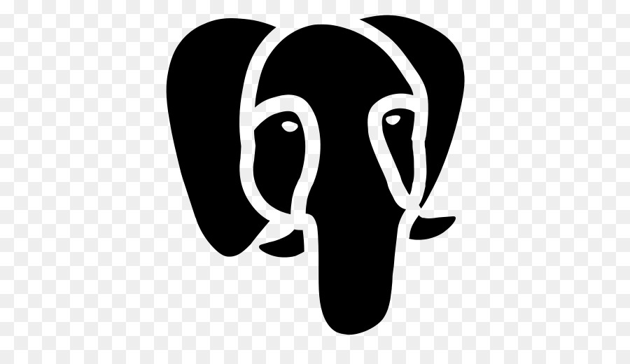 Elefante，Preto PNG