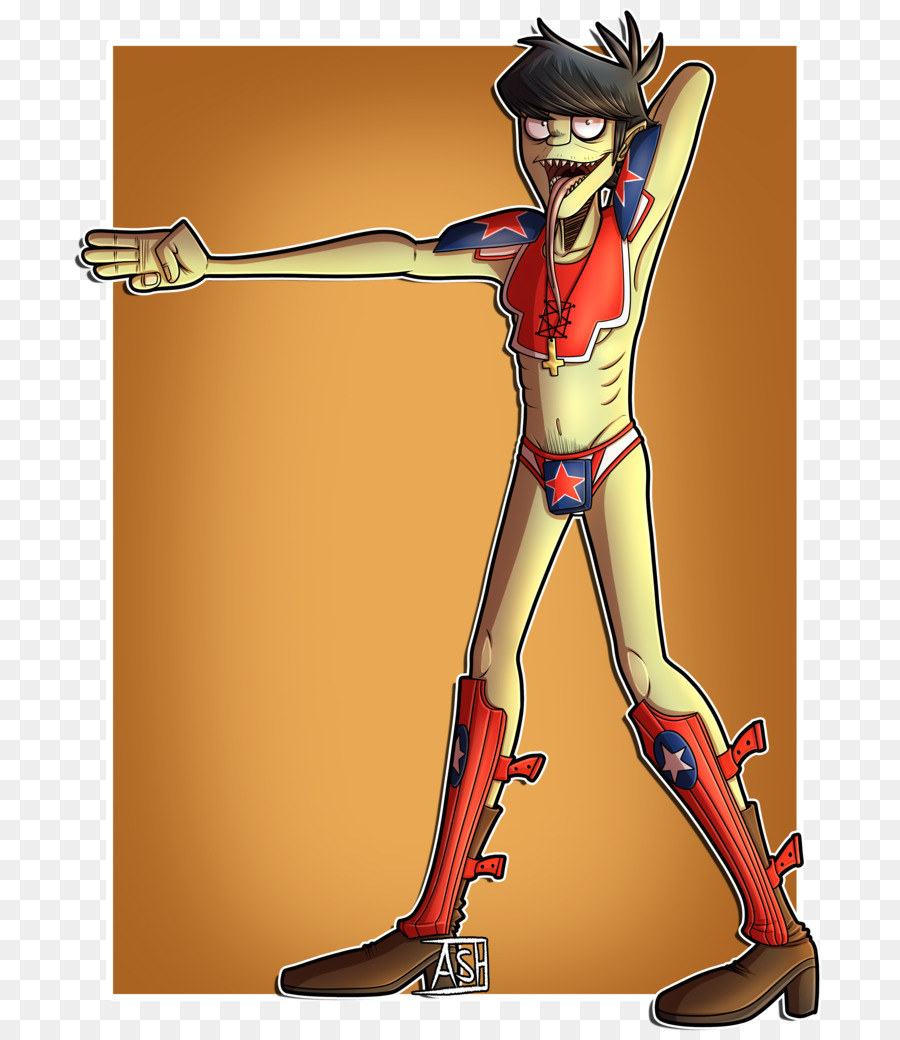 Gorillaz，Murdoc Niccals PNG