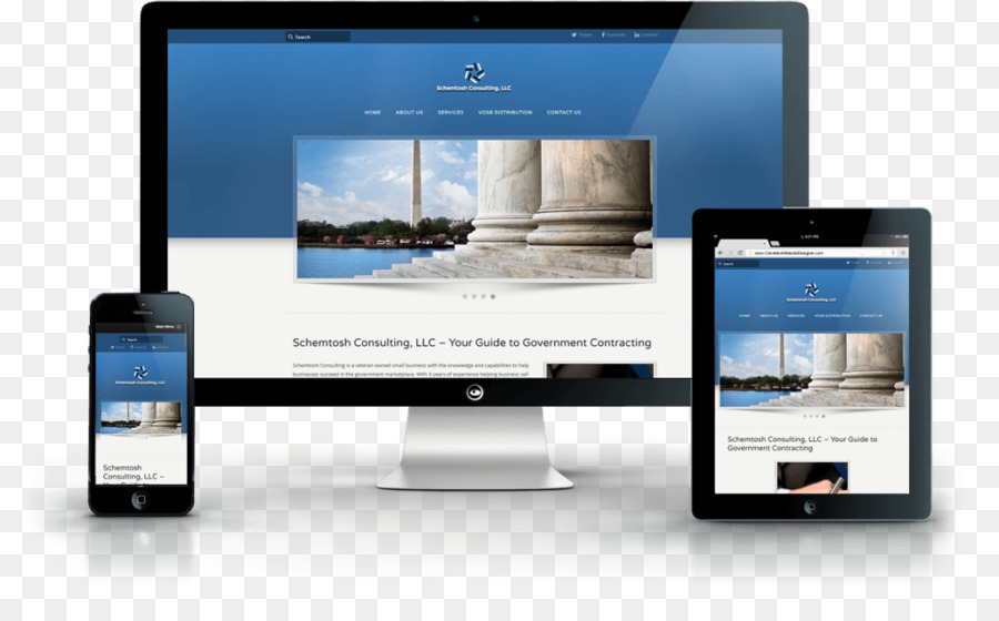 Responsive Web Design，Business PNG