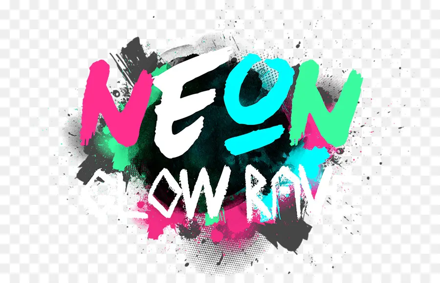 Festa Neon Glow，Néon PNG