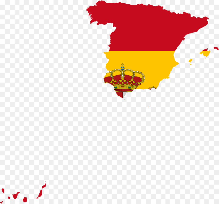 Mapa Da Espanha，Bandeira PNG