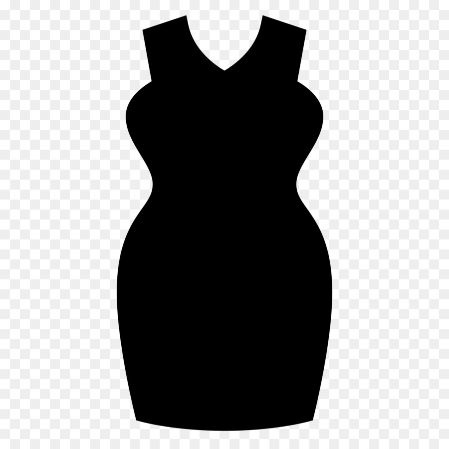 little black dress clipart