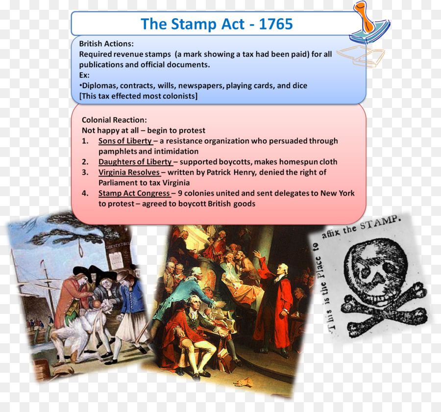 Business，Stamp Act 1765 PNG