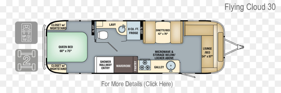 Piso Plano，Airstream PNG