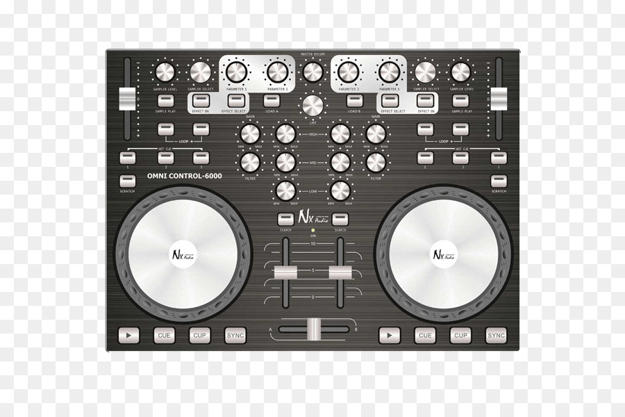 Controlador De Dj De，Disc Jockey PNG