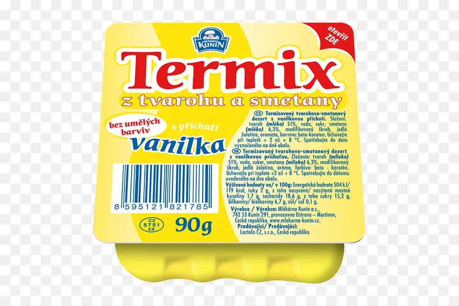 Termix De Baunilha，Sobremesa PNG