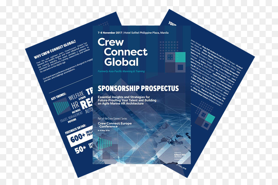 Crewconnect Conferência Global De Exposições，Brochure PNG