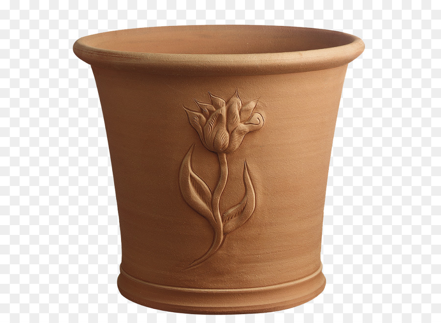 Pote De Terracota，Flor PNG