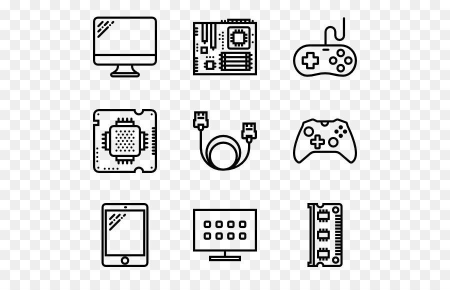 Ícones De Tecnologia，Gadgets PNG