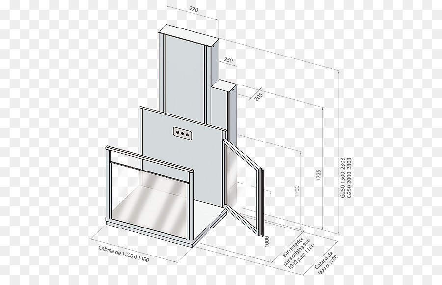 Elevador，Acessibilidade PNG