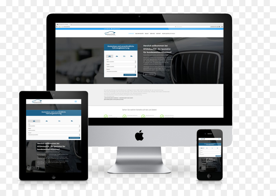 Responsive Web Design，Desenvolvimento Web PNG