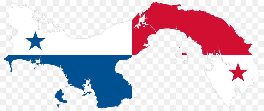 Mapa Do Panamá，Cores Da Bandeira PNG