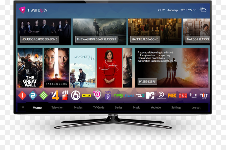 Smart Tv，Tela PNG