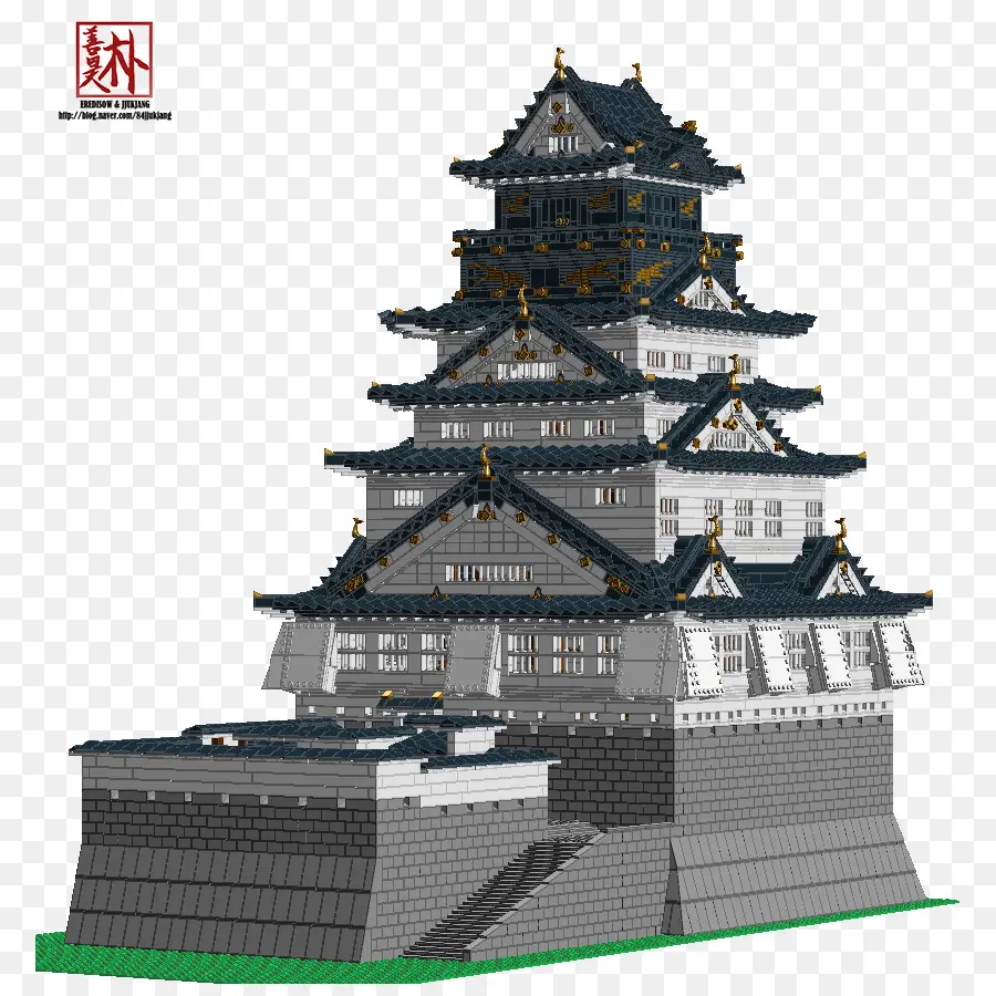 Castelo De Osaka，Lego PNG