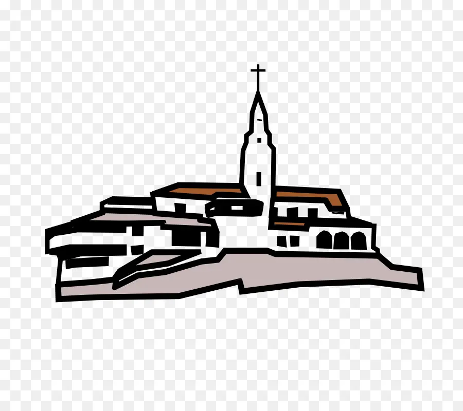 Ilustração Da Igreja，Religioso PNG