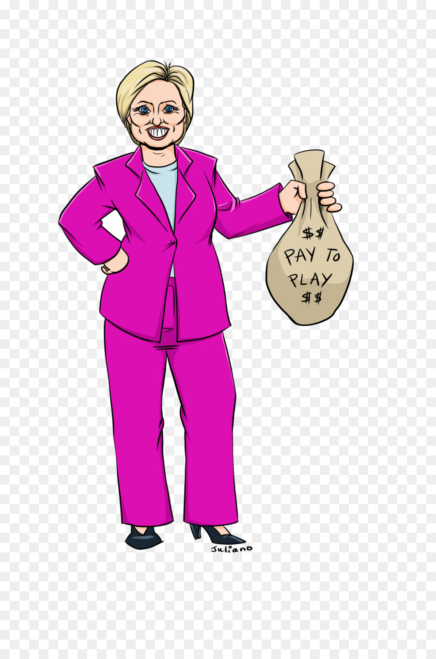 Hillary Clinton，Pagar Para Jogar PNG