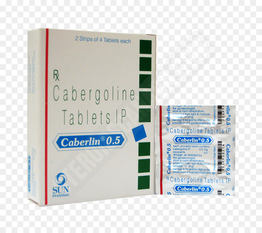 Cabergoline，Tablet PNG