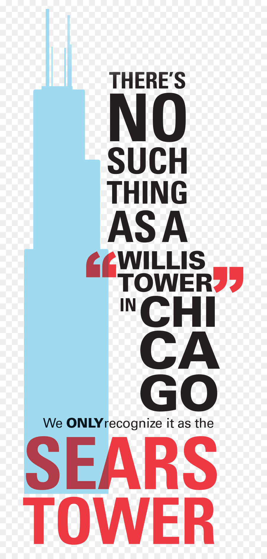 Willis Tower，Chicagoan PNG