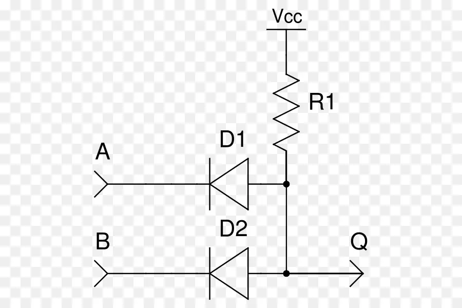 Circuito De Diodo，Eletrônica PNG