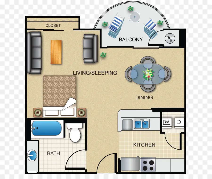 Planta Do Apartamento，Layout PNG