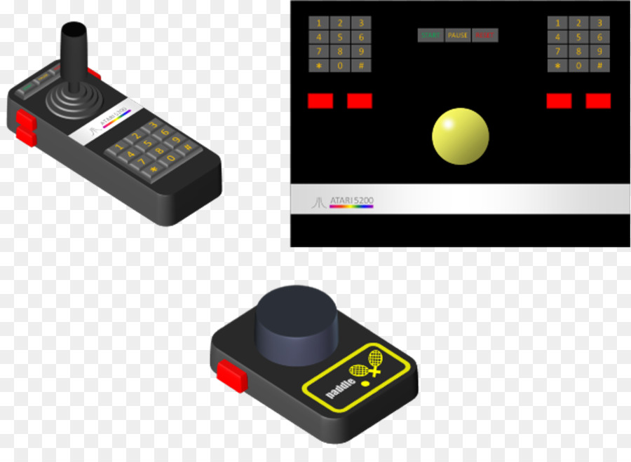 Missile Command，O Atari 5200 PNG