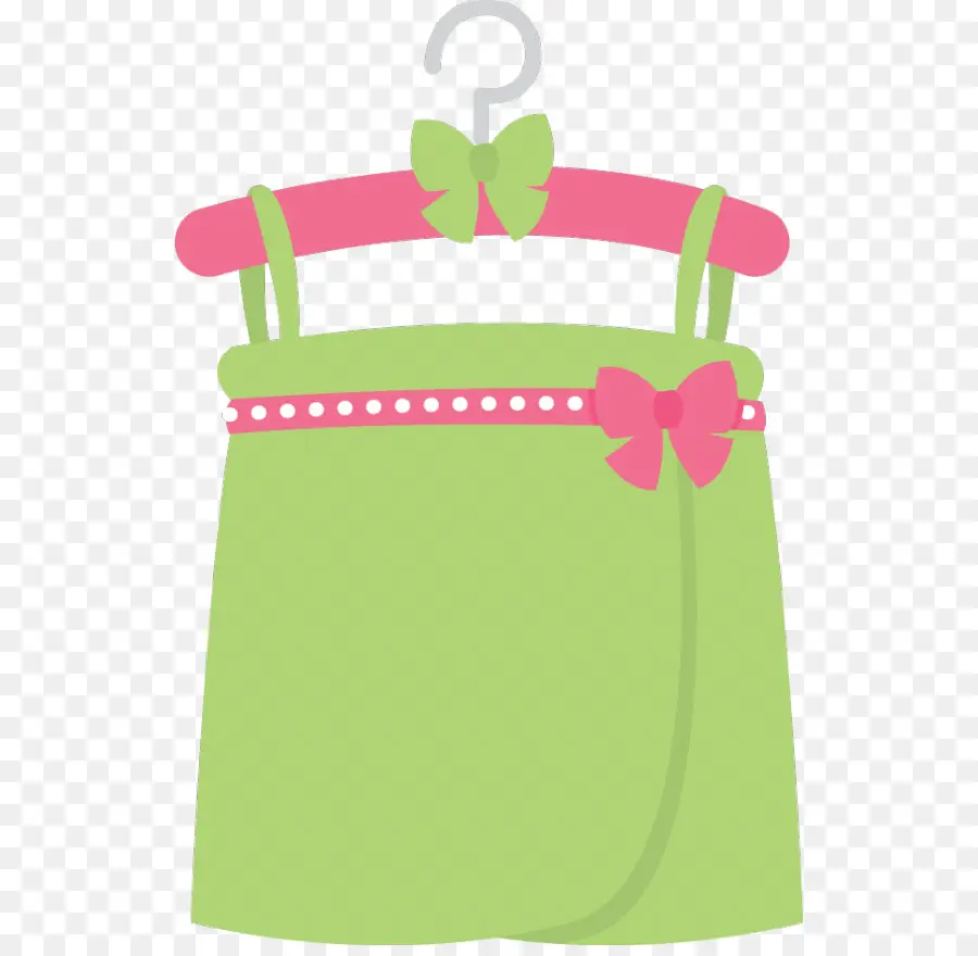 Vestido Verde，Cabide PNG