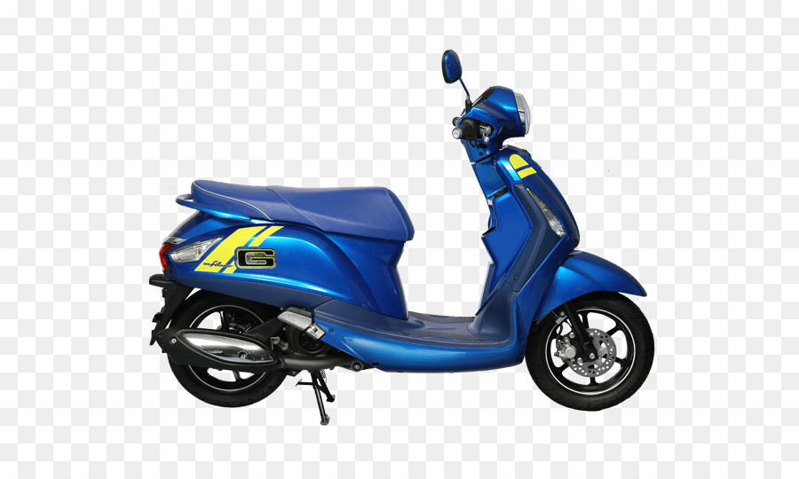 Motocicleta Azul，Transporte PNG