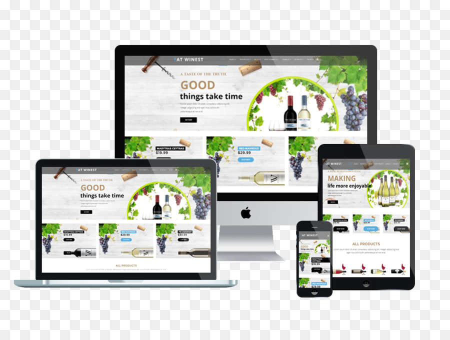 Responsive Web Design，Woocommerce PNG