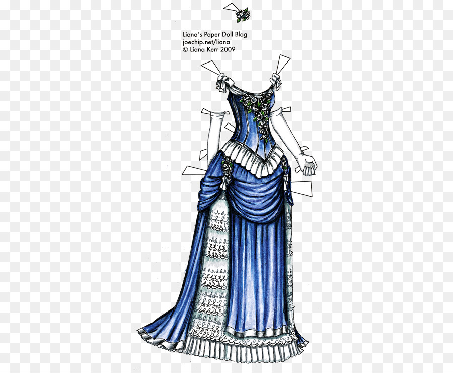 Gown，1880 PNG