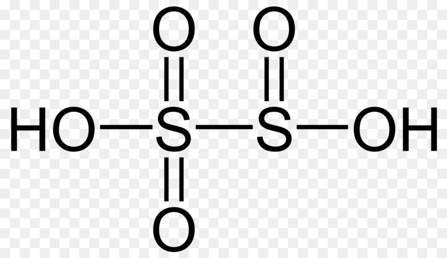 Disulfurous ácido，Peroxymonosulfuric ácido PNG