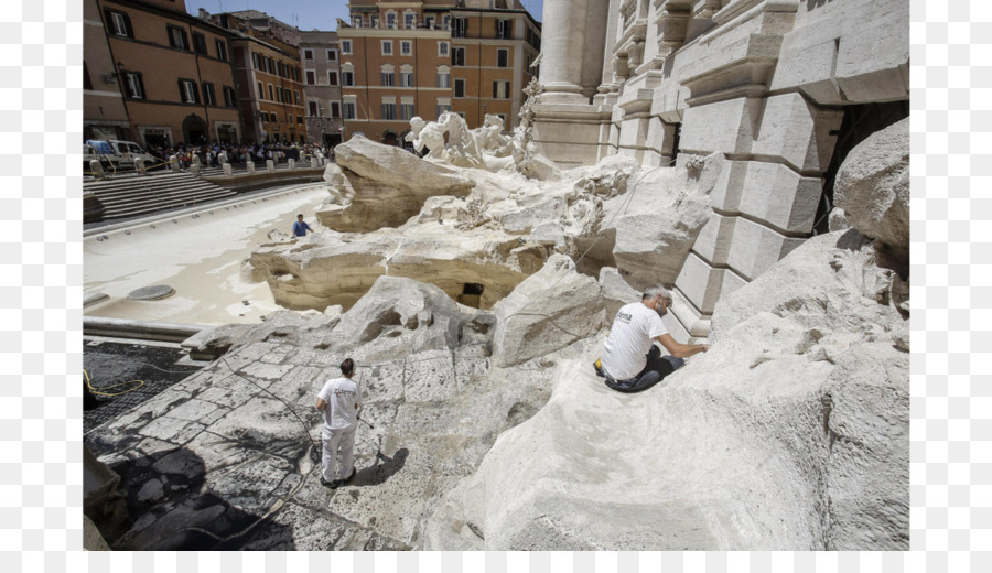 Fonte De Trevi，Manutenção Extraordinária PNG