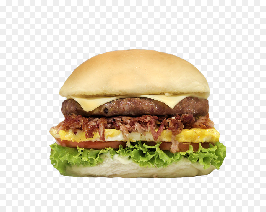 Cheeseburger，Bacon Ovo E Queijo Sanduíche PNG