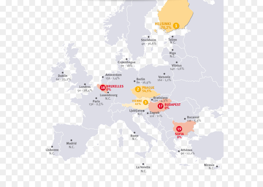 Europa Ocidental，Mapa PNG