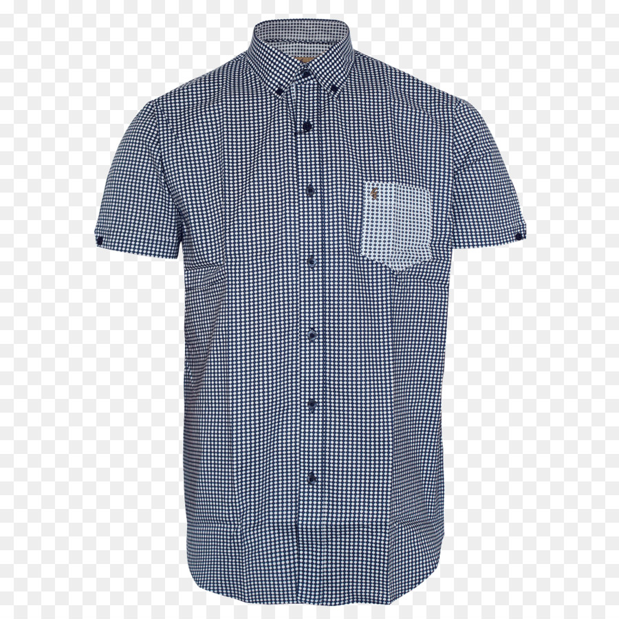 Camisa Xadrez，Manga Curta PNG