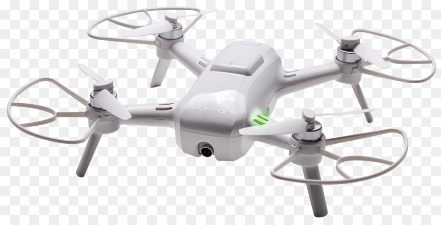 Drone Dji Branco，Quadricóptero PNG