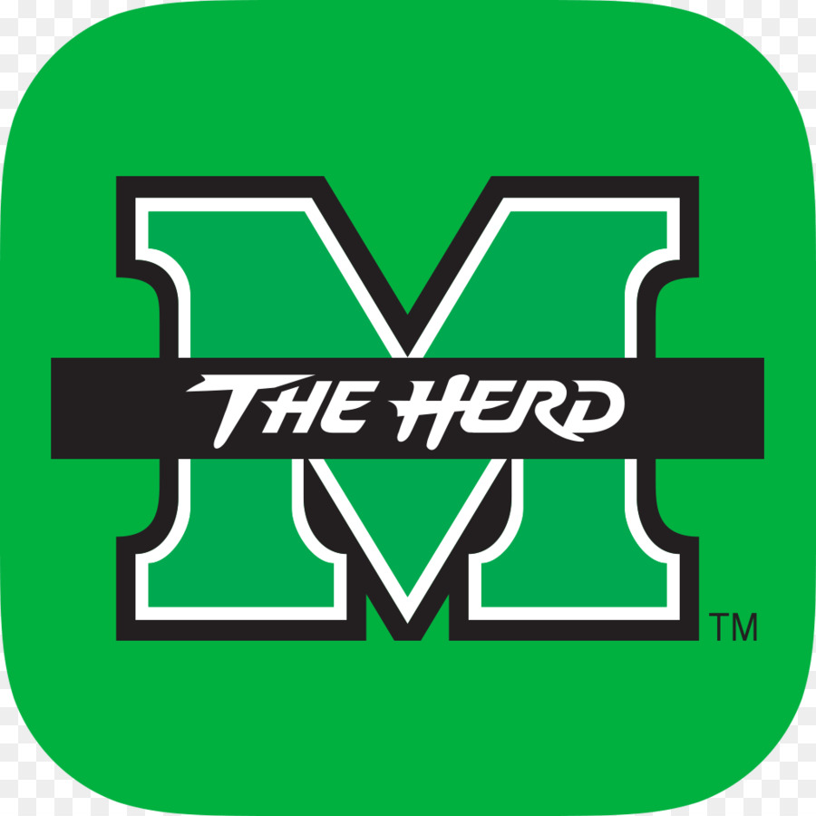 A Marshall University，Marshall Trovão Rebanho De Futebol PNG