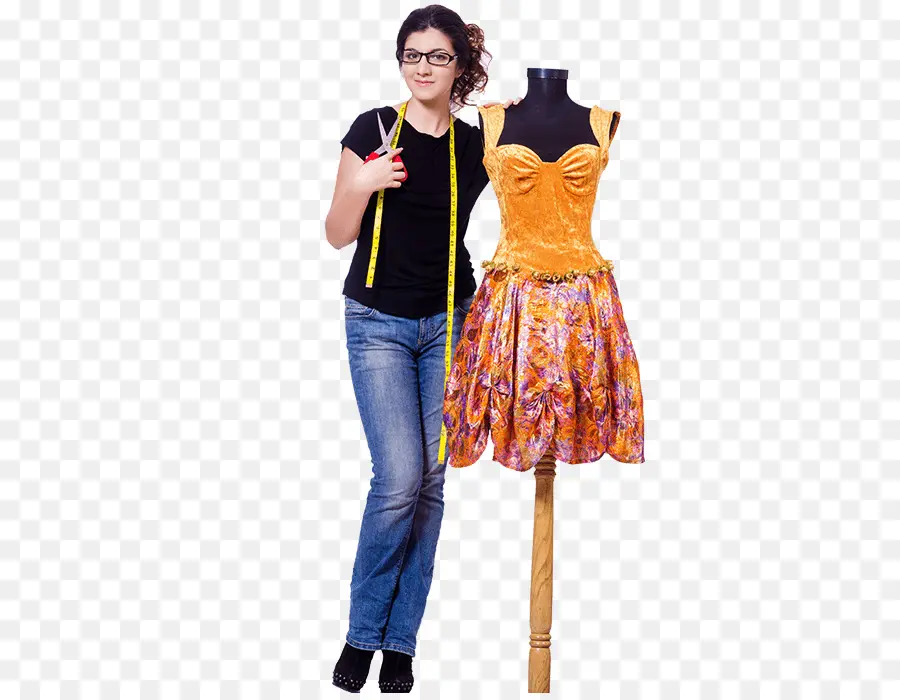 Designer De Moda，Vestir PNG