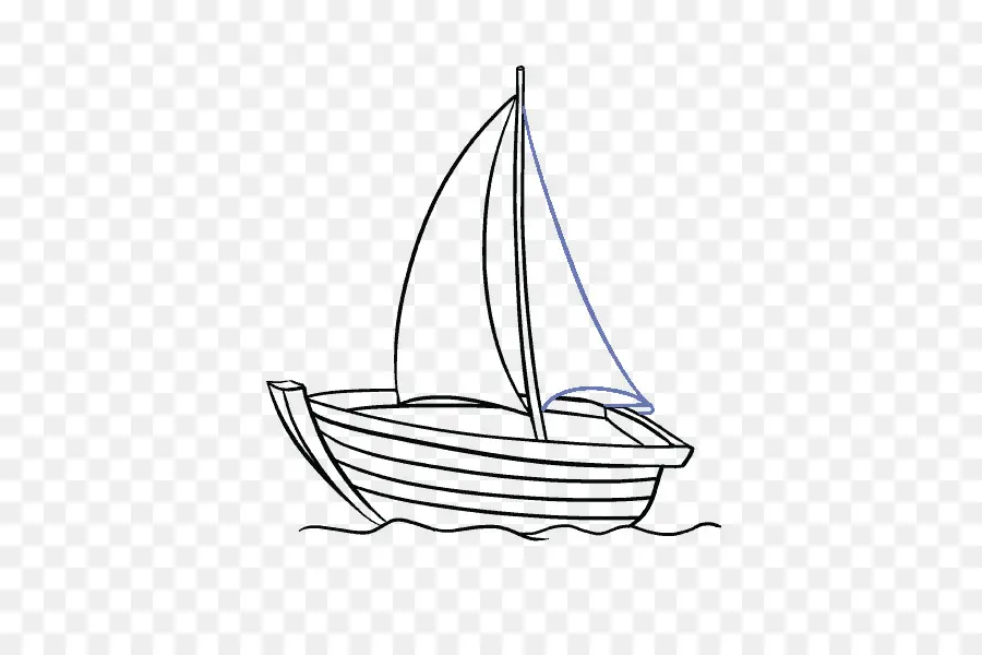 Desenho，Barco PNG