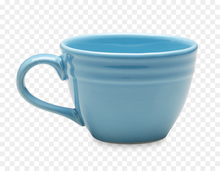 Xícara De Café，Azul PNG