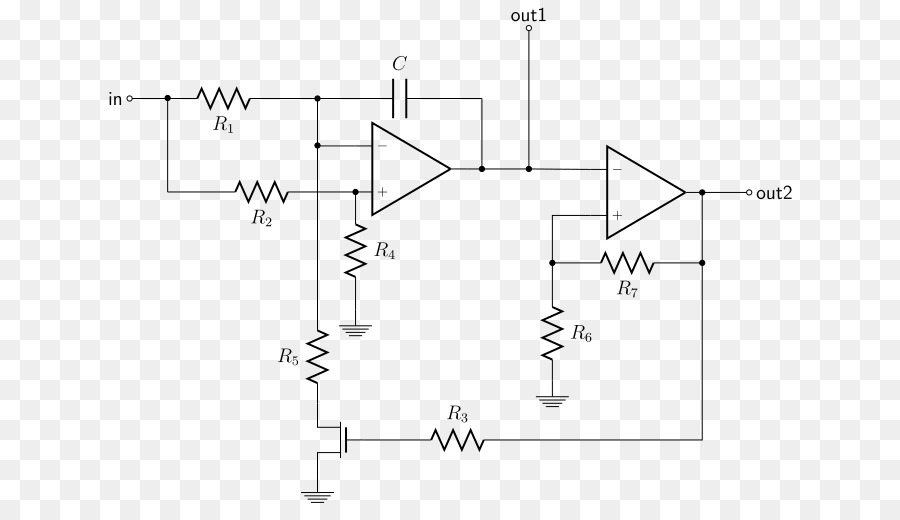 Diagrama De Circuito，Eletrônica PNG