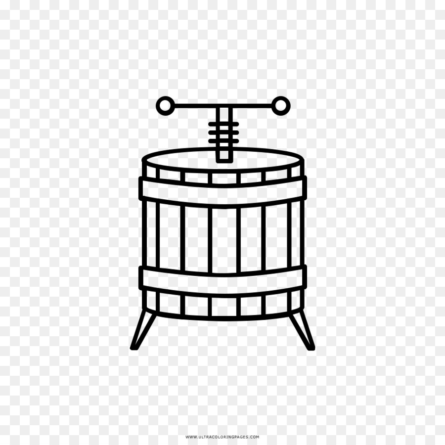 Prensa De Vinho，Barril PNG