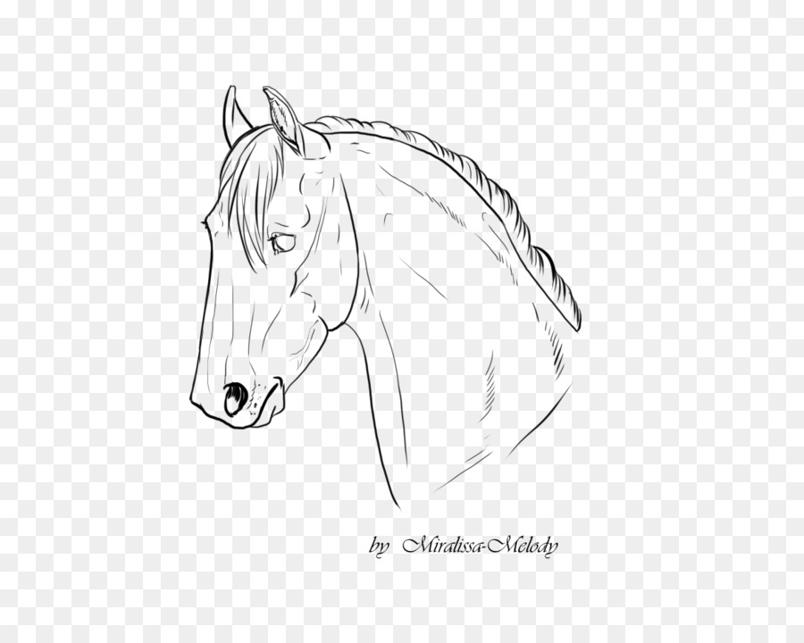 Cavalo de pônei linha arte desenho, cavalo, cavalo, animais, égua